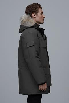 Chamarras Canada Goose Hombre Outlet - Expedition Abrigos Grises IX7549823